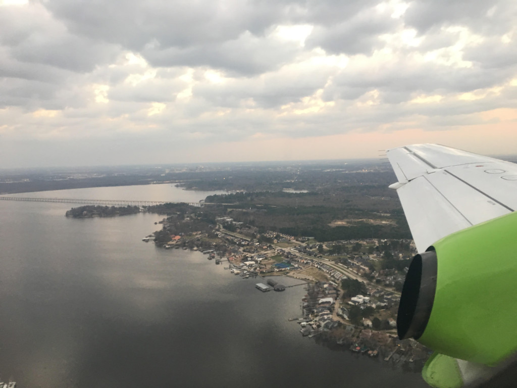 direct flight from shreveport to new orleans over cross lake