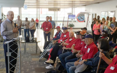Brookshire Grocery Co.’s WWII Heroes Flight Leaves for Washington, D.C.