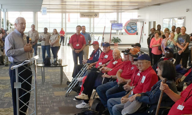 Brookshire Grocery Co.’s WWII Heroes Flight Leaves for Washington, D.C.