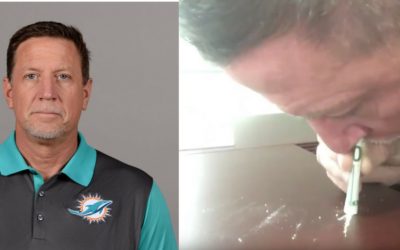Shocking Video Shows Miami Dolphins Coach Doing Coke: Full Video