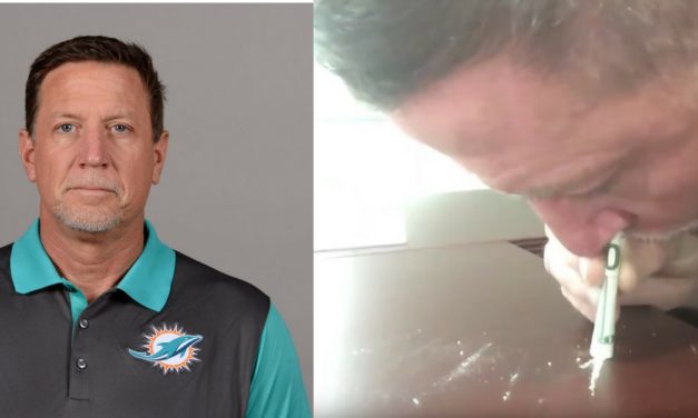 Shocking Video Shows Miami Dolphins Coach Doing Coke: Full Video