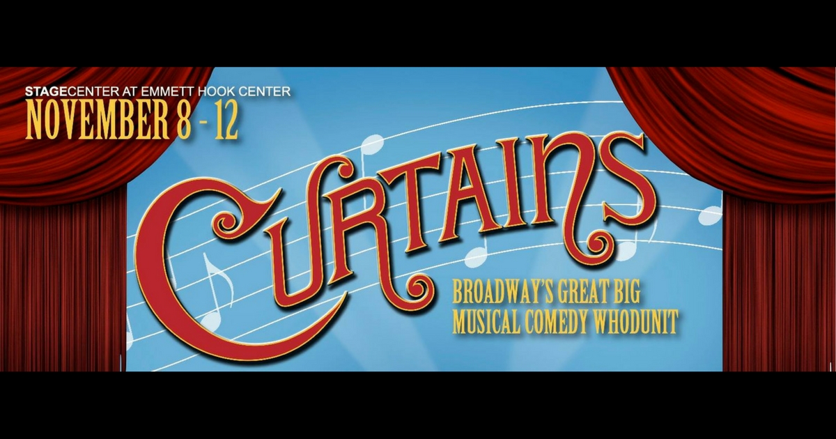 Curtains! Presented by StageCenter @ Emmet Hook: November 8-12 Downtown Shreveport