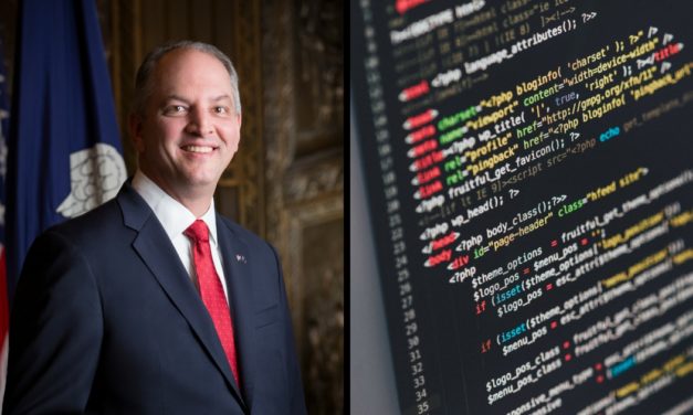 Governor Edwards Signs Cybersecurity Executive Order At Parkway High School