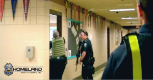 homeland safety system school security and active shooter drill